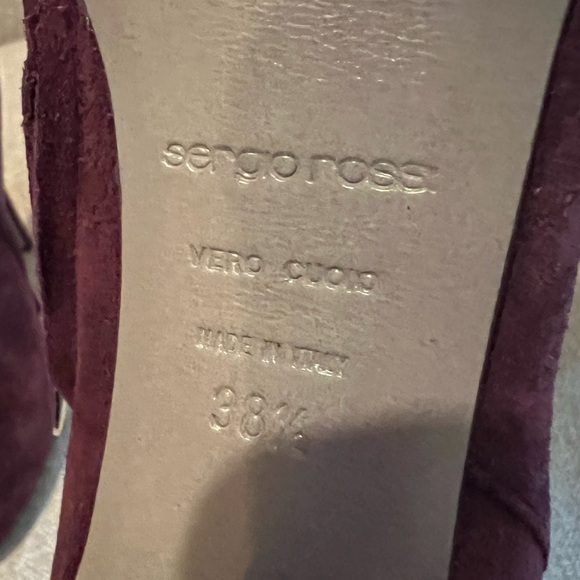 Suede stiletto booties from Sergio Rossi - Picture 5 of 7